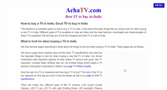 Desktop Screenshot of achatv.com