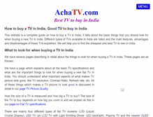 Tablet Screenshot of achatv.com